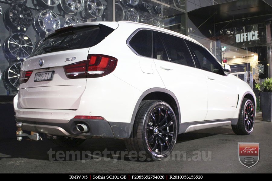 20x8.5 20x10 Sothis SC101 GB on BMW X5