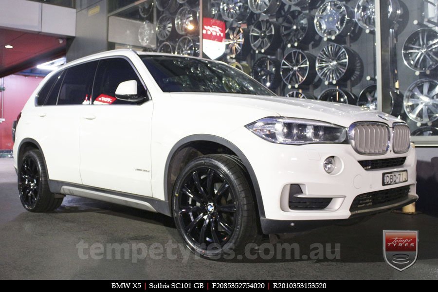 20x8.5 20x10 Sothis SC101 GB on BMW X5