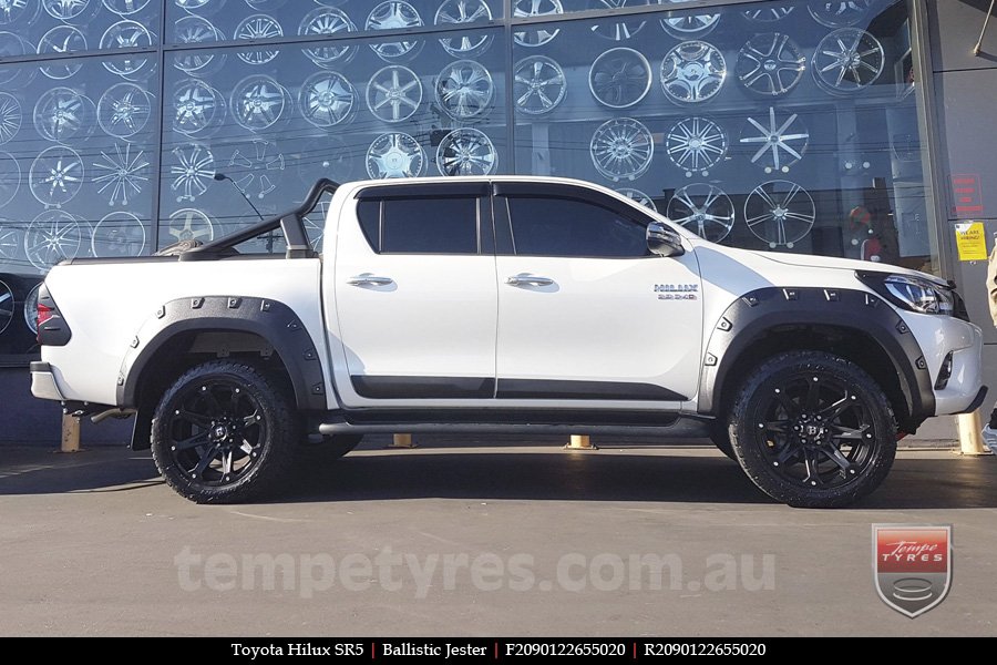 20x9.0 Ballistic Jester on TOYOTA HILUX SR5