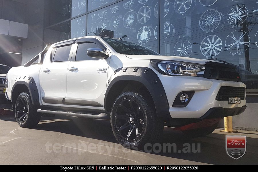 20x9.0 Ballistic Jester on TOYOTA HILUX SR5