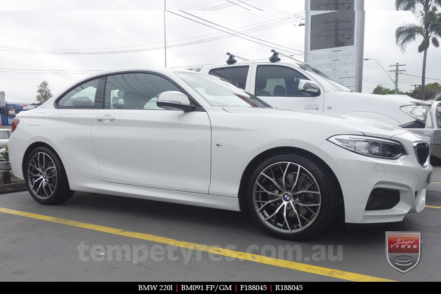 18x8.0 BM091 FP/GM on BMW 2 SERIES