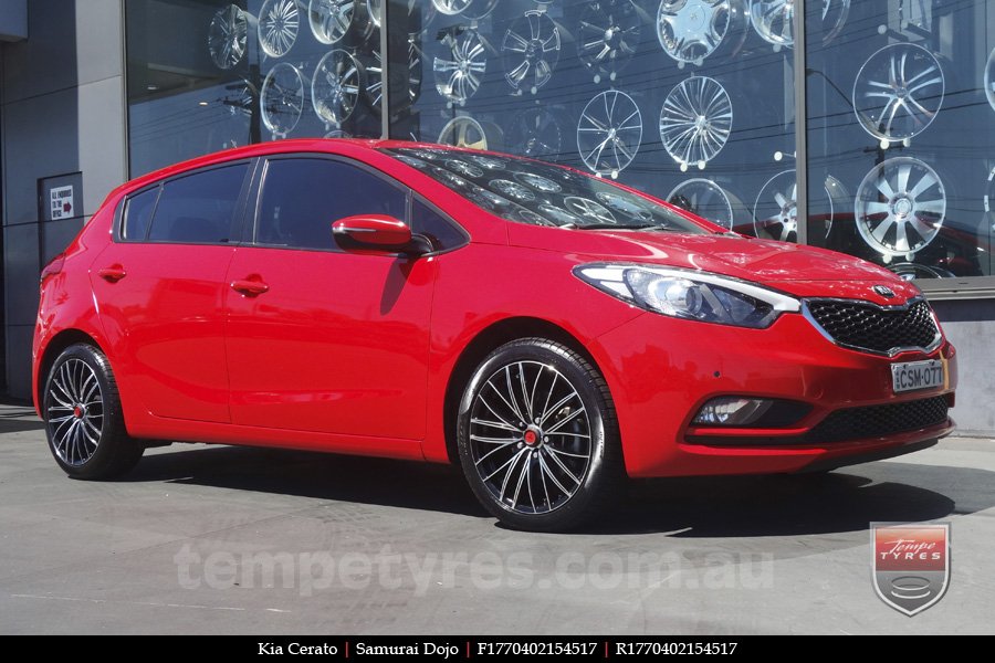 17x7.0 Samurai Dojo on KIA CERATO