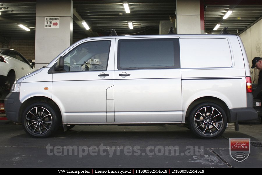 18x8.0 Lenso Eurostyle E ESE on VW TRANSPORTER