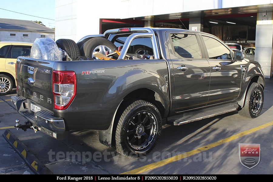 20x9.5 Lenso Intimidator 8 IM8 on FORD RANGER