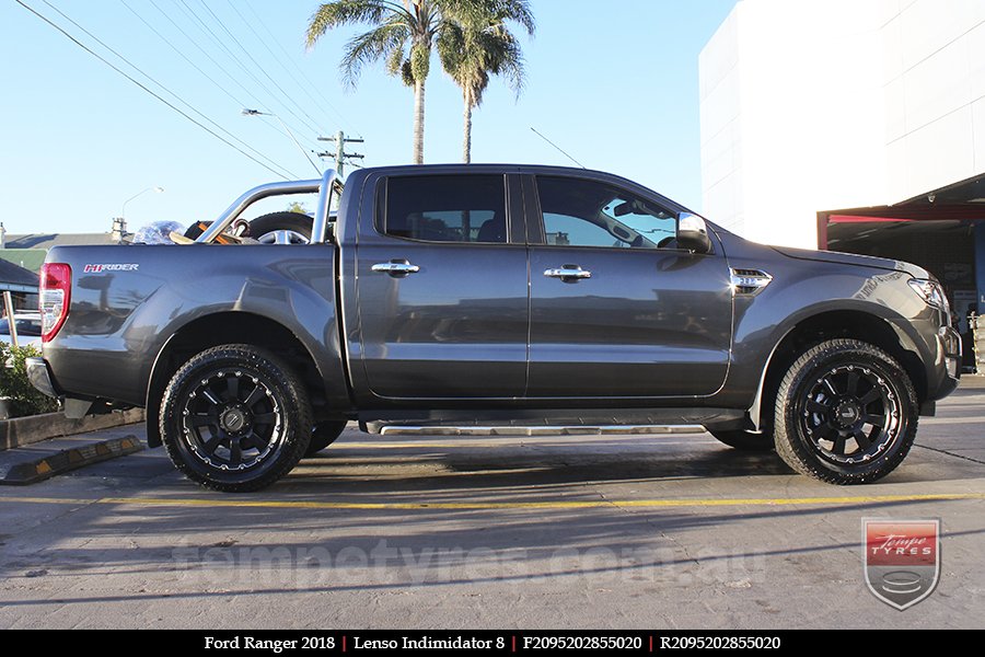 20x9.5 Lenso Intimidator 8 IM8 on FORD RANGER