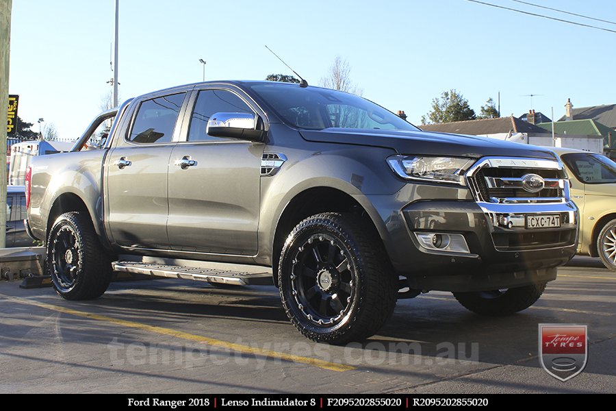 20x9.5 Lenso Intimidator 8 IM8 on FORD RANGER