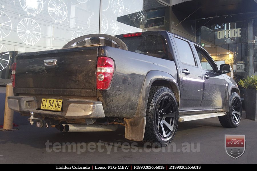 18x9.0 Lenso RTG MBW on HOLDEN COLORADO