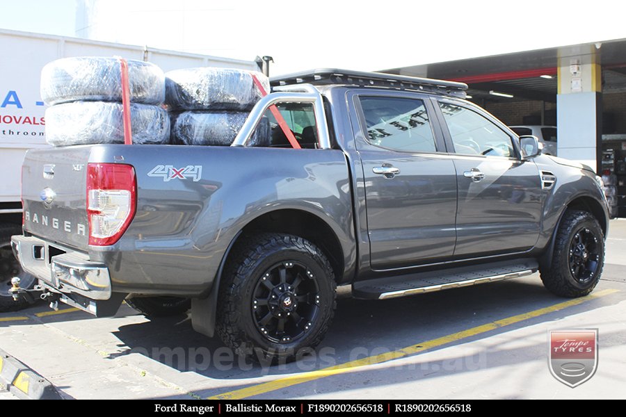 18x9.0 Ballistic Morax on FORD RANGER