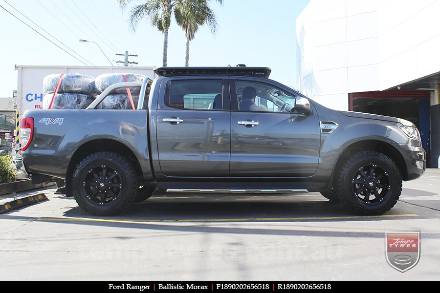 18x9.0 Ballistic Morax on FORD RANGER