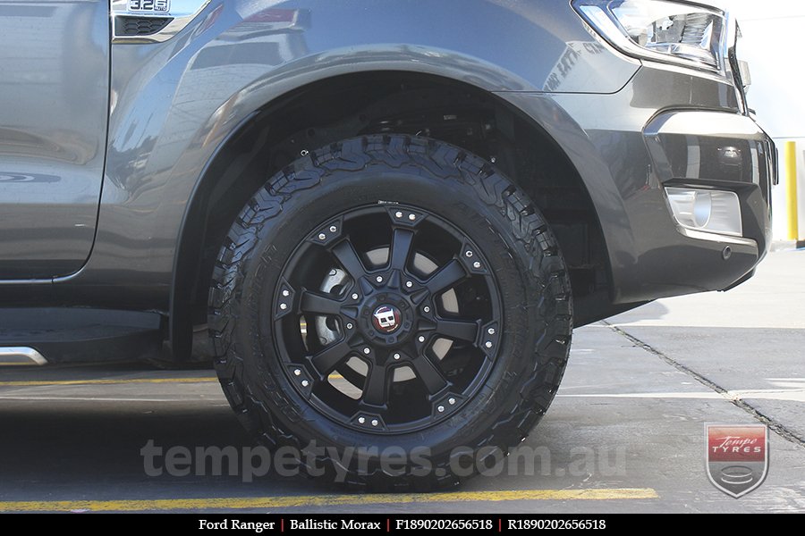 18x9.0 Ballistic Morax on FORD RANGER