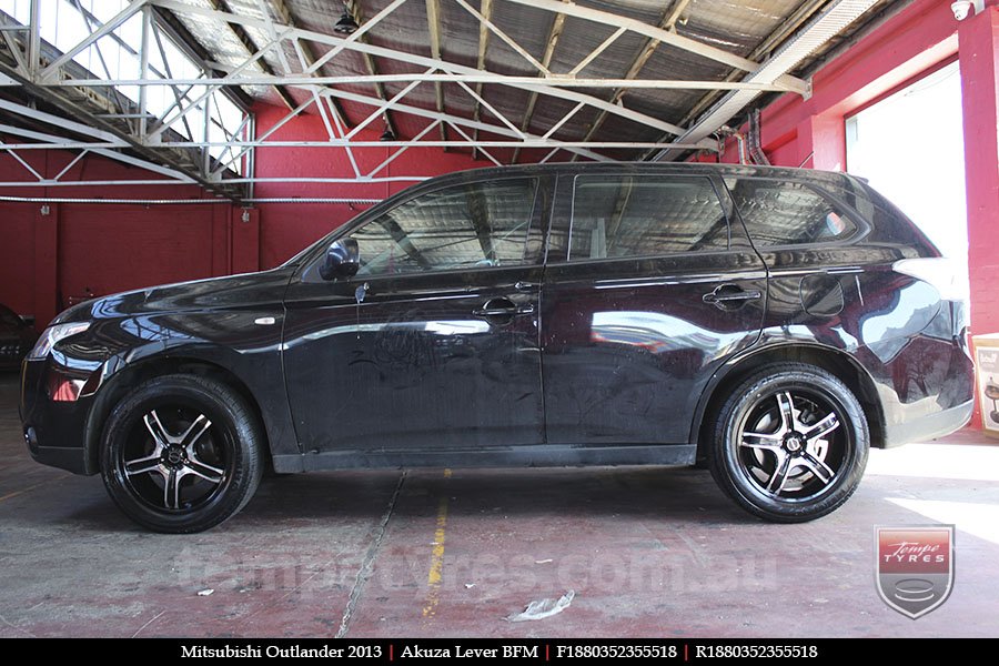 18x8.0 Akuza Lever BFM on MITSUBISHI OUTLANDER