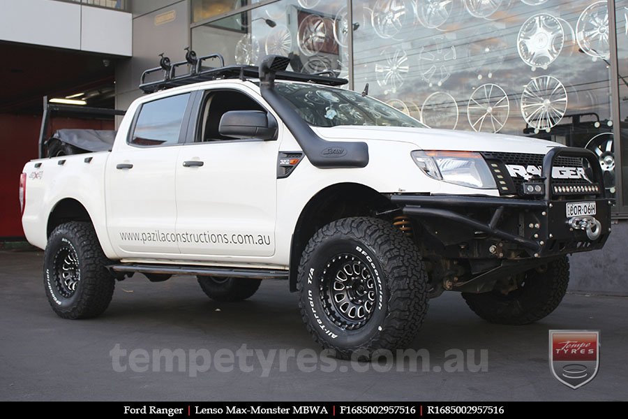 16x8.5 Lenso Max-Monster MBWA on FORD RANGER