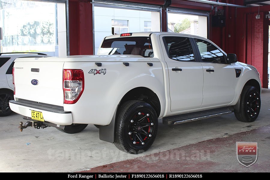 18x9.0 Ballistic Jester on FORD RANGER