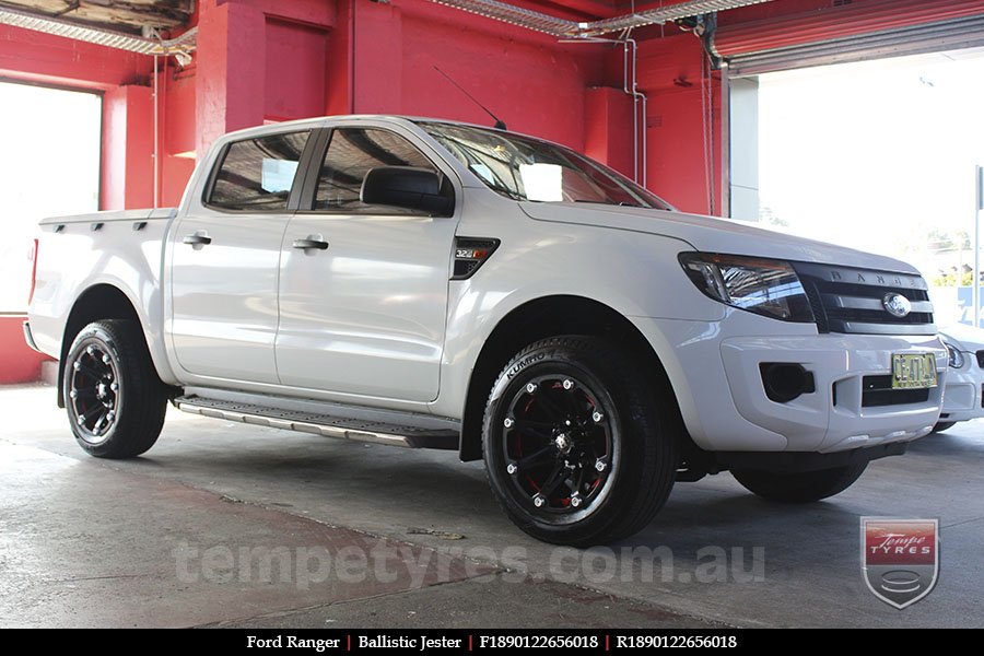 18x9.0 Ballistic Jester on FORD RANGER