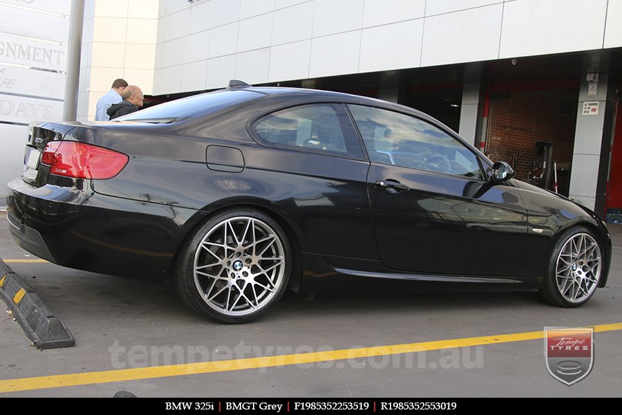 19x8.5 BMGT GREY on BMW 3 SERIES