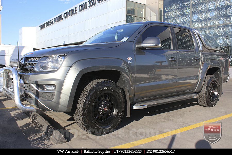17x9.0 Ballistic Scythe on VW AMAROK