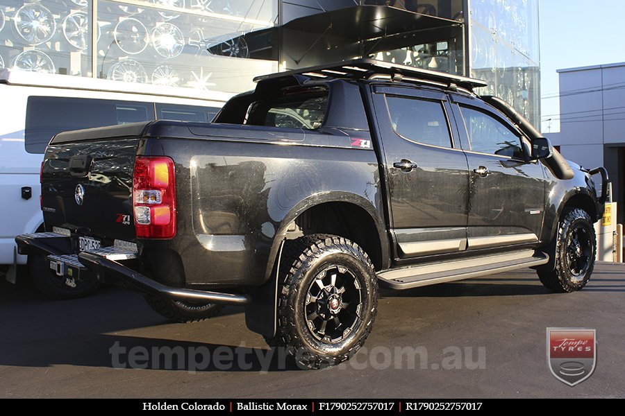 17x9.0 Ballistic Morax on HOLDEN COLORADO