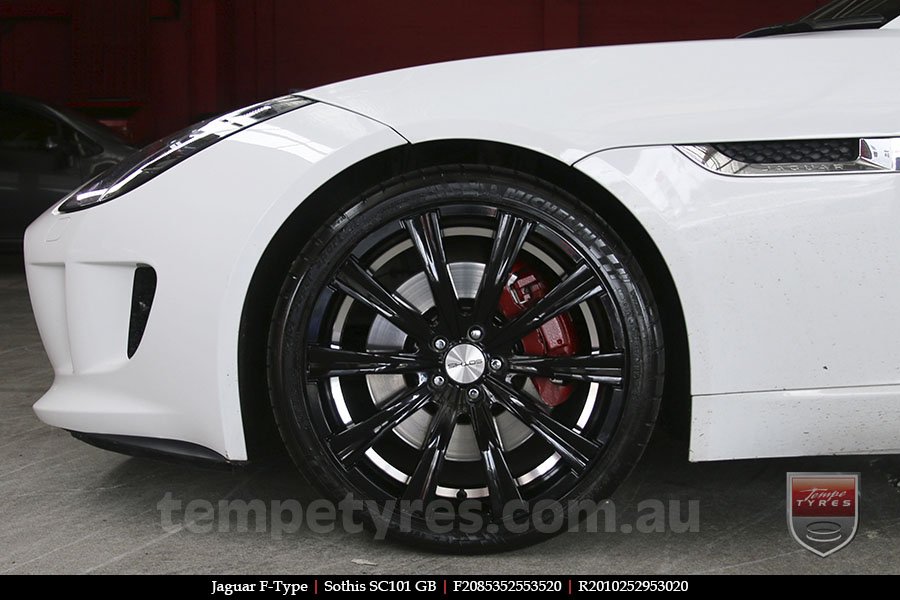 20x8.5 20x10 Sothis SC101 GB on JAGUAR F-TYPE