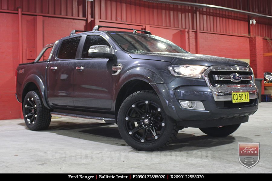 20x9.0 Ballistic Jester on FORD RANGER