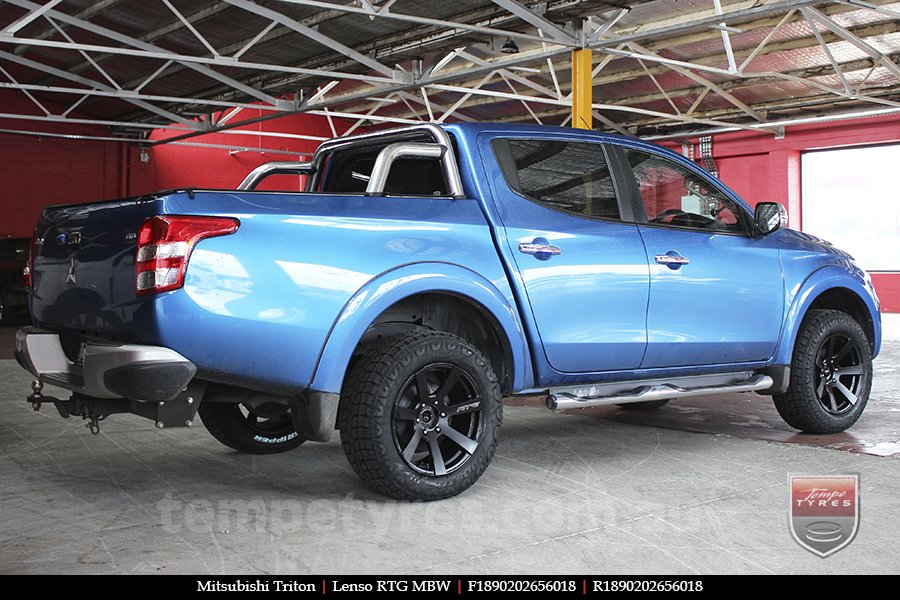 18x9.0 Lenso RTG MBW on MITSUBISHI TRITON