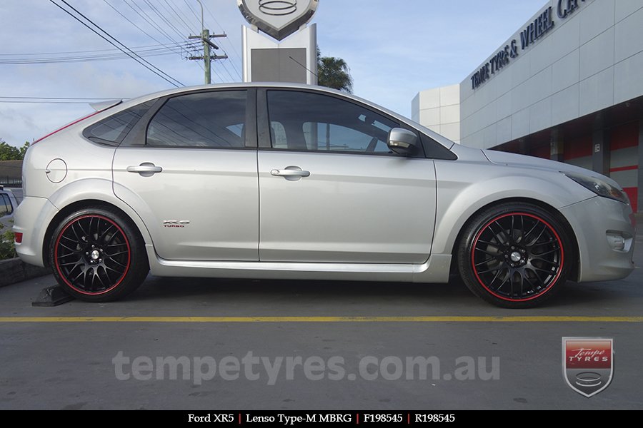 19x8.5 Lenso Type-M MBRG on FORD FOCUS