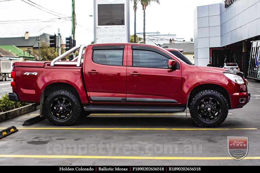 18x9.0 Ballistic Morax on HOLDEN COLORADO