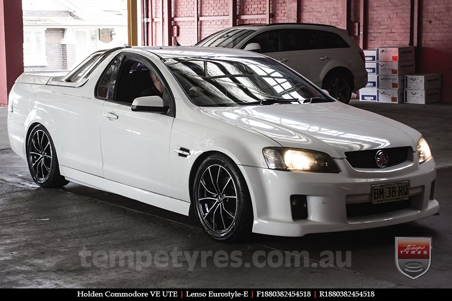 18x8.0 Lenso Eurostyle E ESE on HOLDEN COMMODORE VE