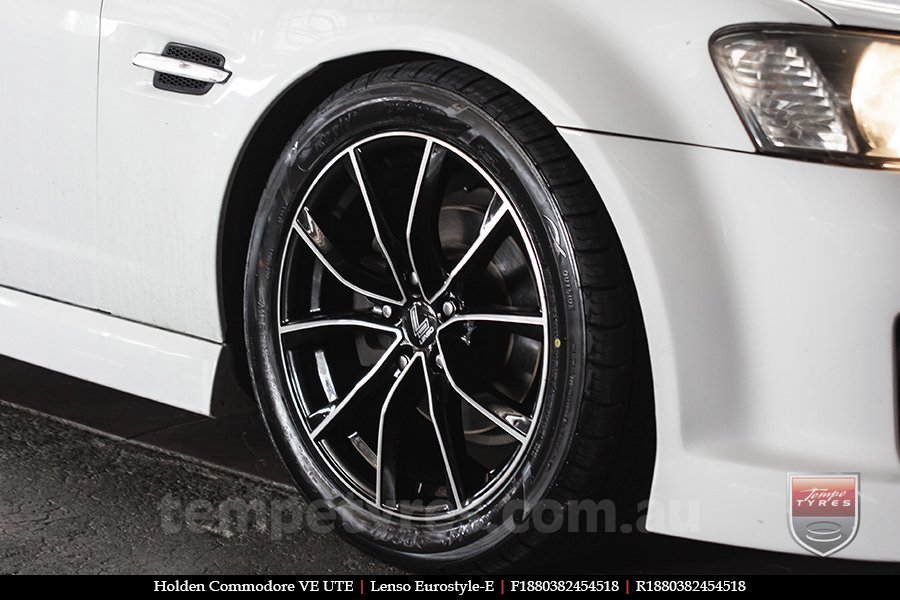 18x8.0 Lenso Eurostyle E ESE on HOLDEN COMMODORE VE