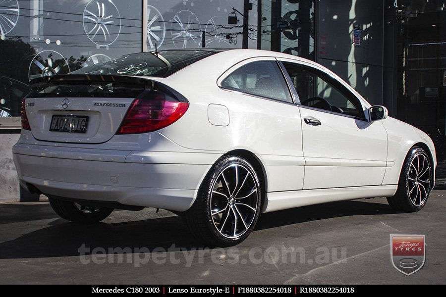 18x8.0 Lenso Eurostyle E ESE on MERCEDES C-Class