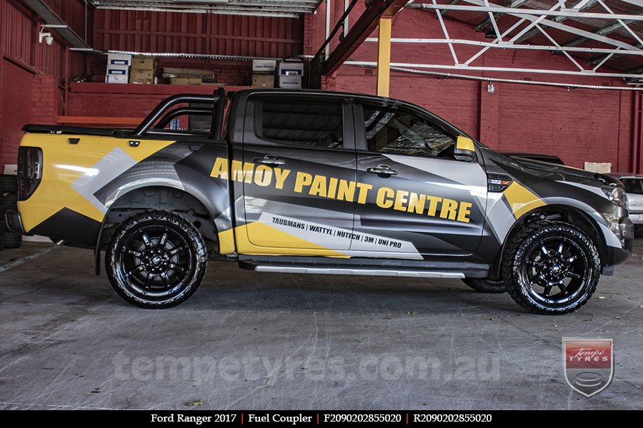 20x9.0 Fuel Coupler on FORD RANGER