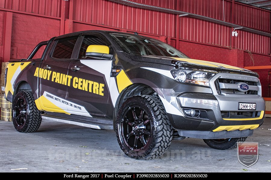 20x9.0 Fuel Coupler on FORD RANGER