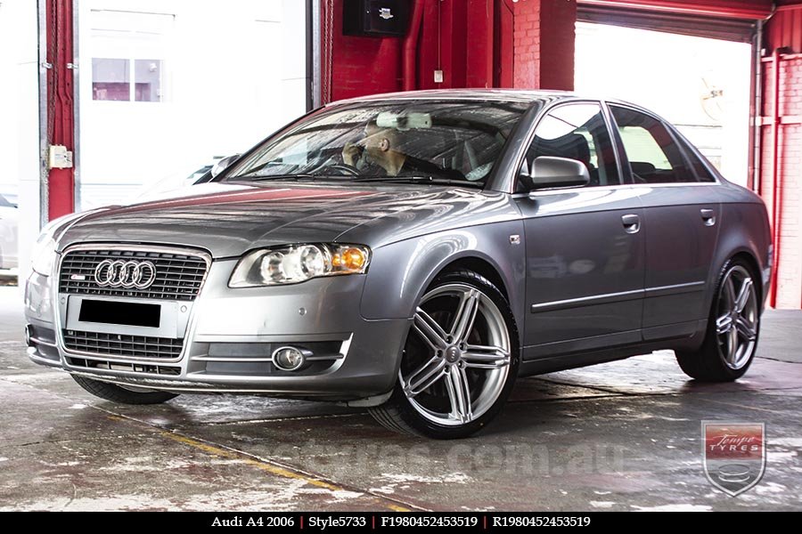 19x8.0 Style5733 on AUDI A4