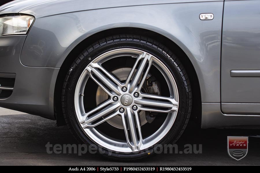 19x8.0 Style5733 on AUDI A4