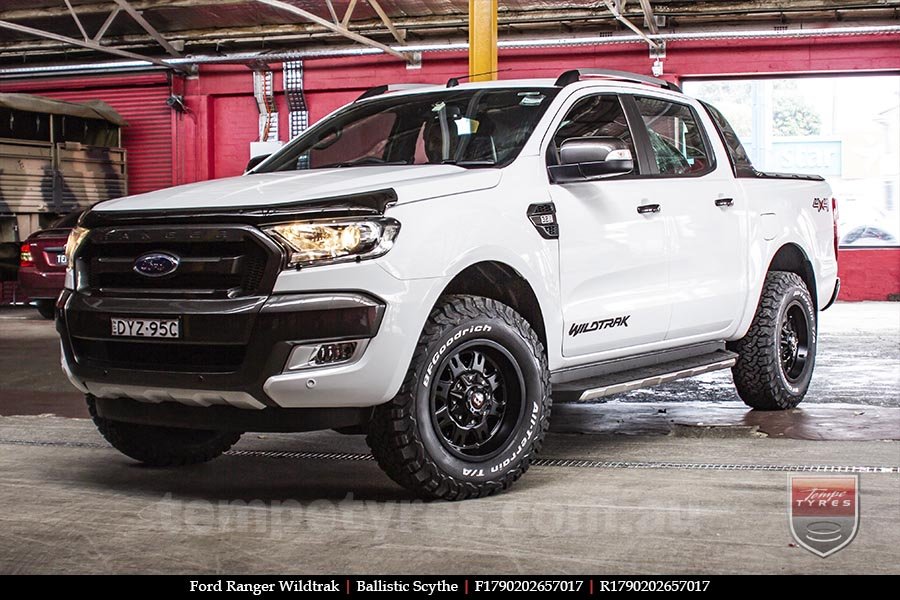 17x9.0 Ballistic Scythe on FORD RANGER WILDTRAK