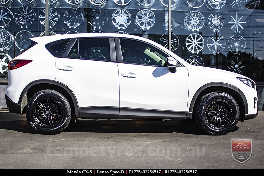 17x7.5 Lenso Spec D MB on MAZDA CX5