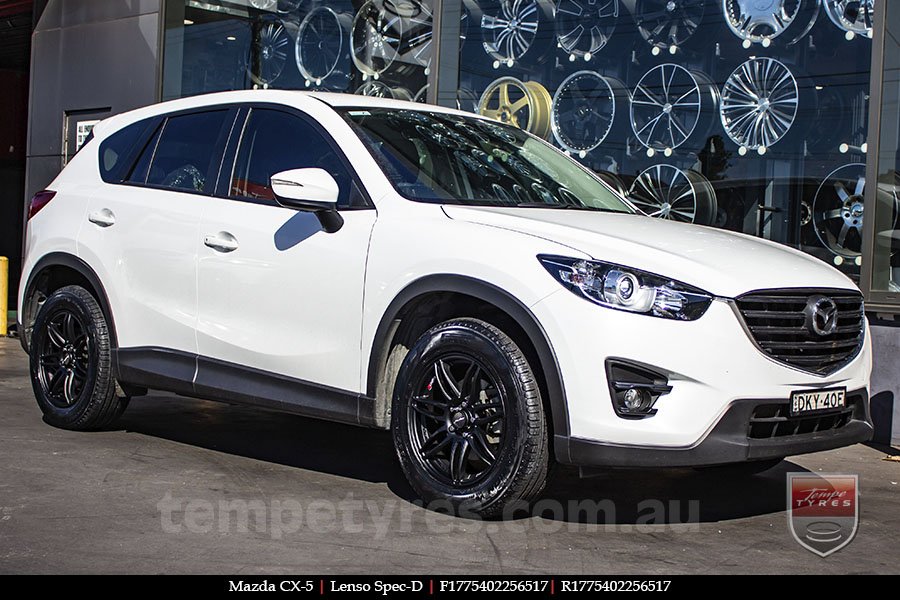 17x7.5 Lenso Spec D MB on MAZDA CX5