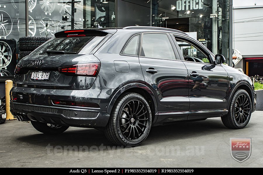 19x8.5 19x9.5 Lenso Speed 2 SP2 on AUDI Q3