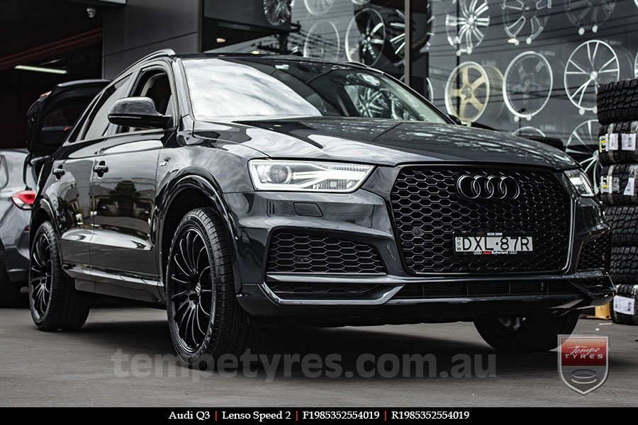 19x8.5 19x9.5 Lenso Speed 2 SP2 on AUDI Q3