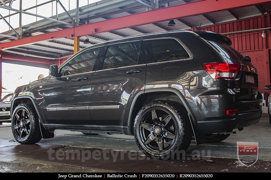 20x9.0 Ballistic Crush on JEEP GRAND CHEROKEE