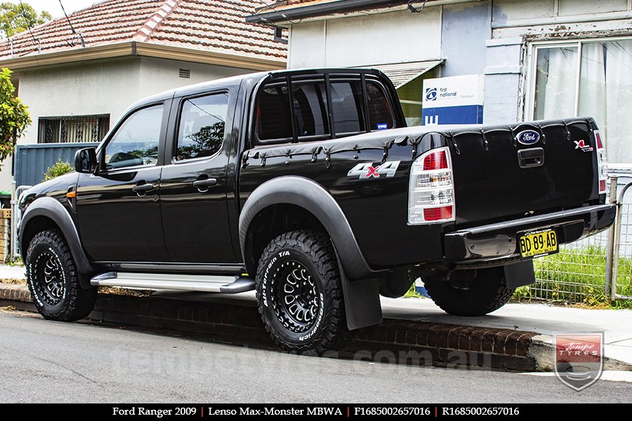 16x8.5 Lenso Max-Monster MBWA on FORD RANGER