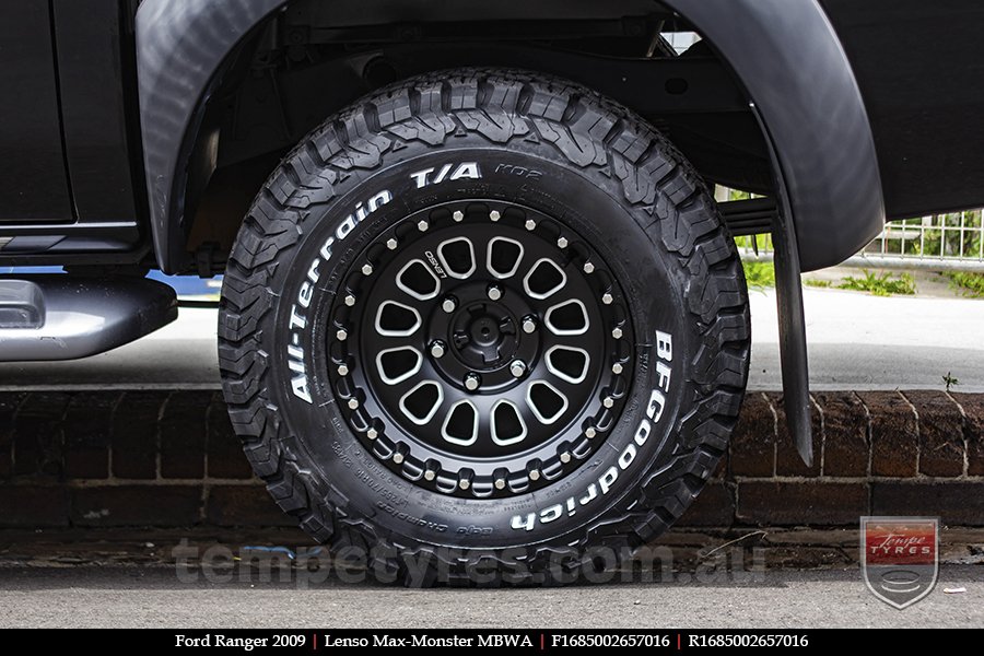 16x8.5 Lenso Max-Monster MBWA on FORD RANGER