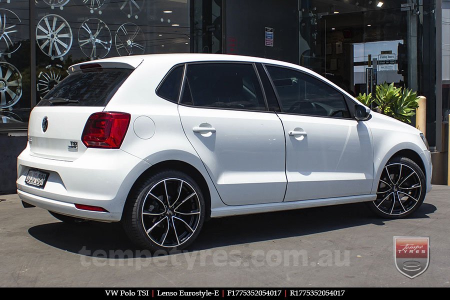 17x7.5 Lenso Eurostyle E ESE on VW POLO