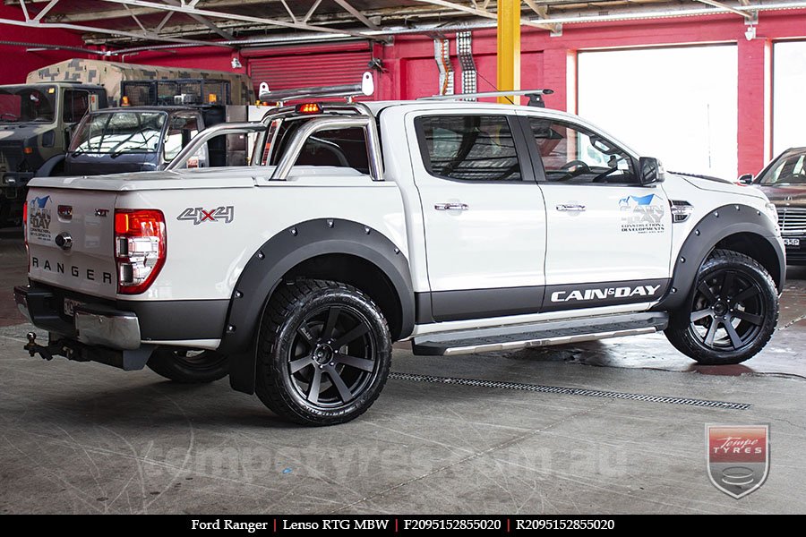 20x9.5 Lenso RTG MBW on FORD RANGER