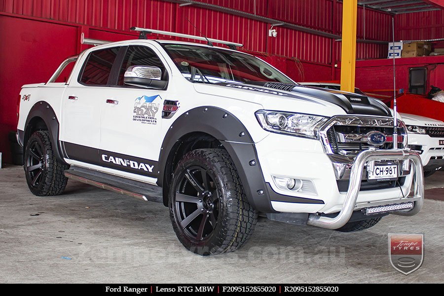 20x9.5 Lenso RTG MBW on FORD RANGER