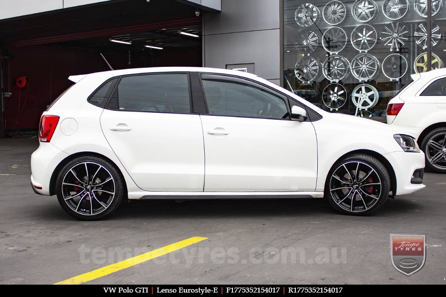 17x7.5 Lenso Eurostyle E ESE on VW POLO