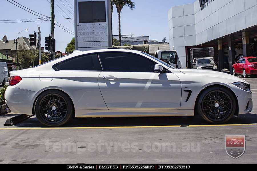 19x8.5 19x9.5 BMGT SB on BMW 4 SERIES