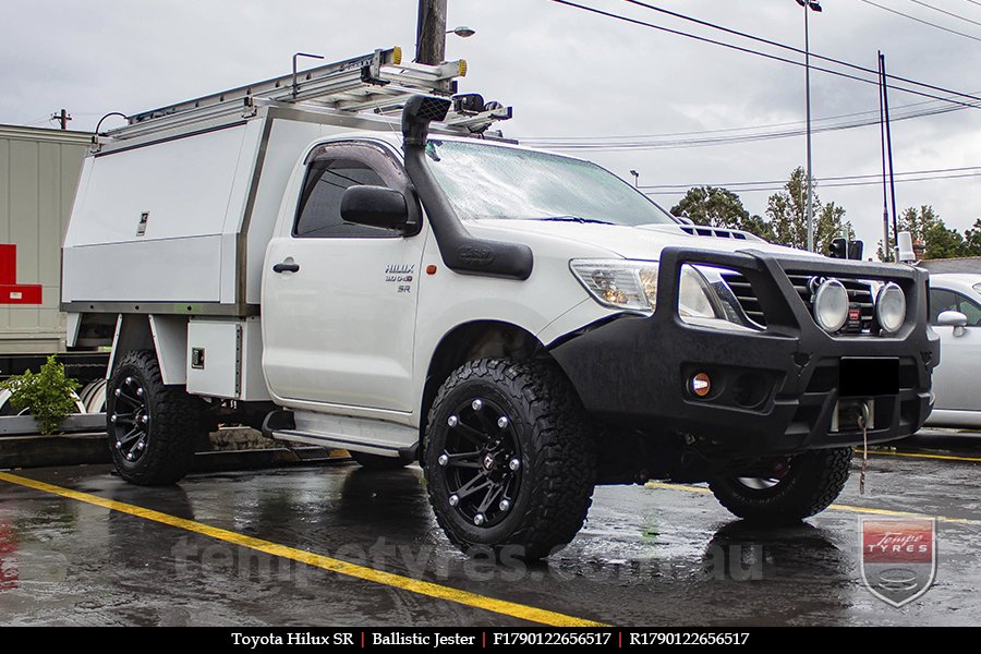 17x9.0 Ballistic Jester on TOYOTA HILUX