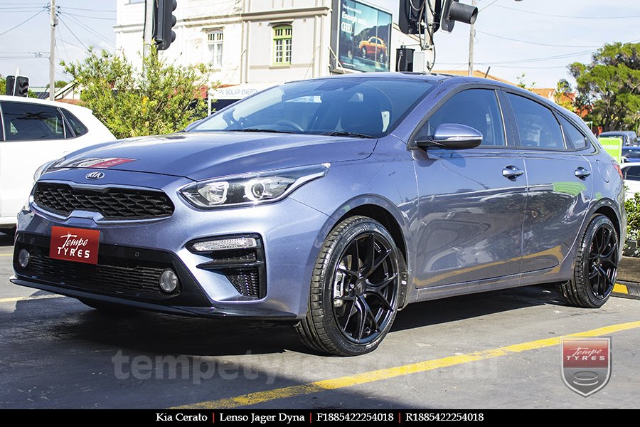 18x8.5 Lenso Jager Dyna on KIA CERATO