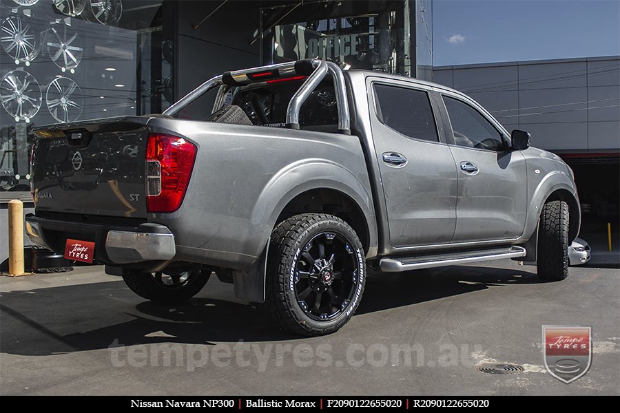 20x9.0 Ballistic Morax on NISSAN NAVARA NP300