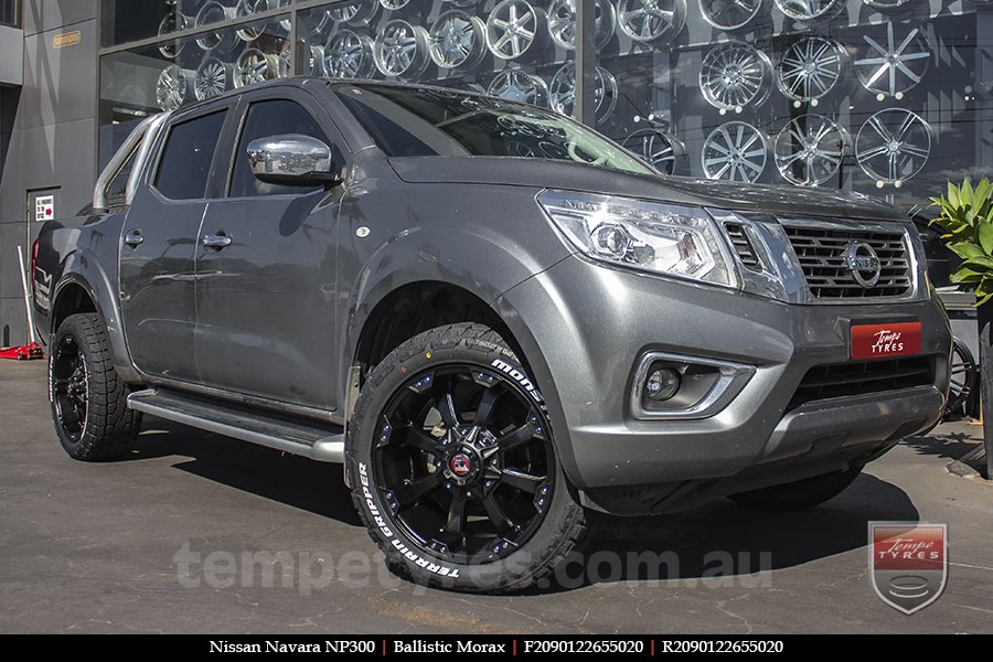 20x9.0 Ballistic Morax on NISSAN NAVARA NP300